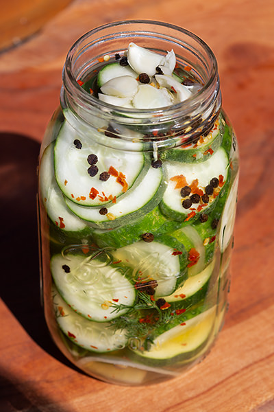 Easy refrigerator Pickle / spicy, Sweet, Garlic, dill pickle